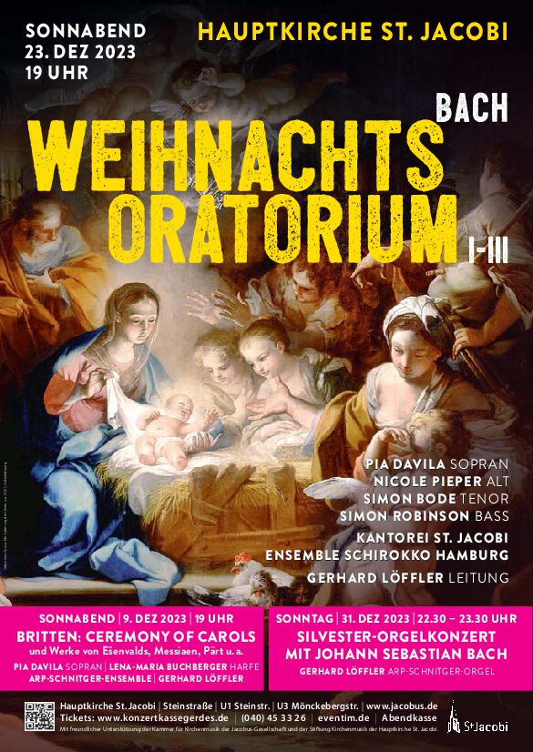 J.S. Bach: Weihnachtsoratorium 1-3